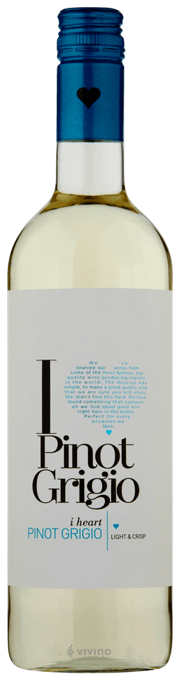 HENKELL - I HEART PINOT GRIGIO  BOTTLE 75cl  by i heart - Compare prices in UAE